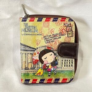 "The British Museum" 🇬🇧 Chocolate Rain Wallet